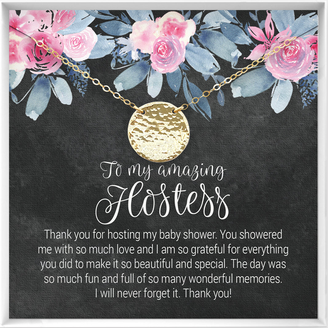 Baby Shower Hostess Necklace
