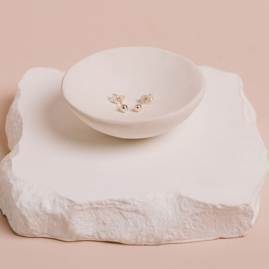 Ball Stud Earrings