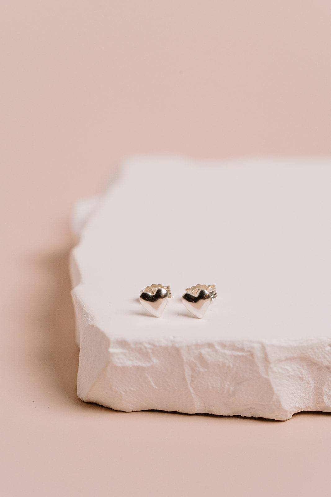 Tiny Heart Earrings