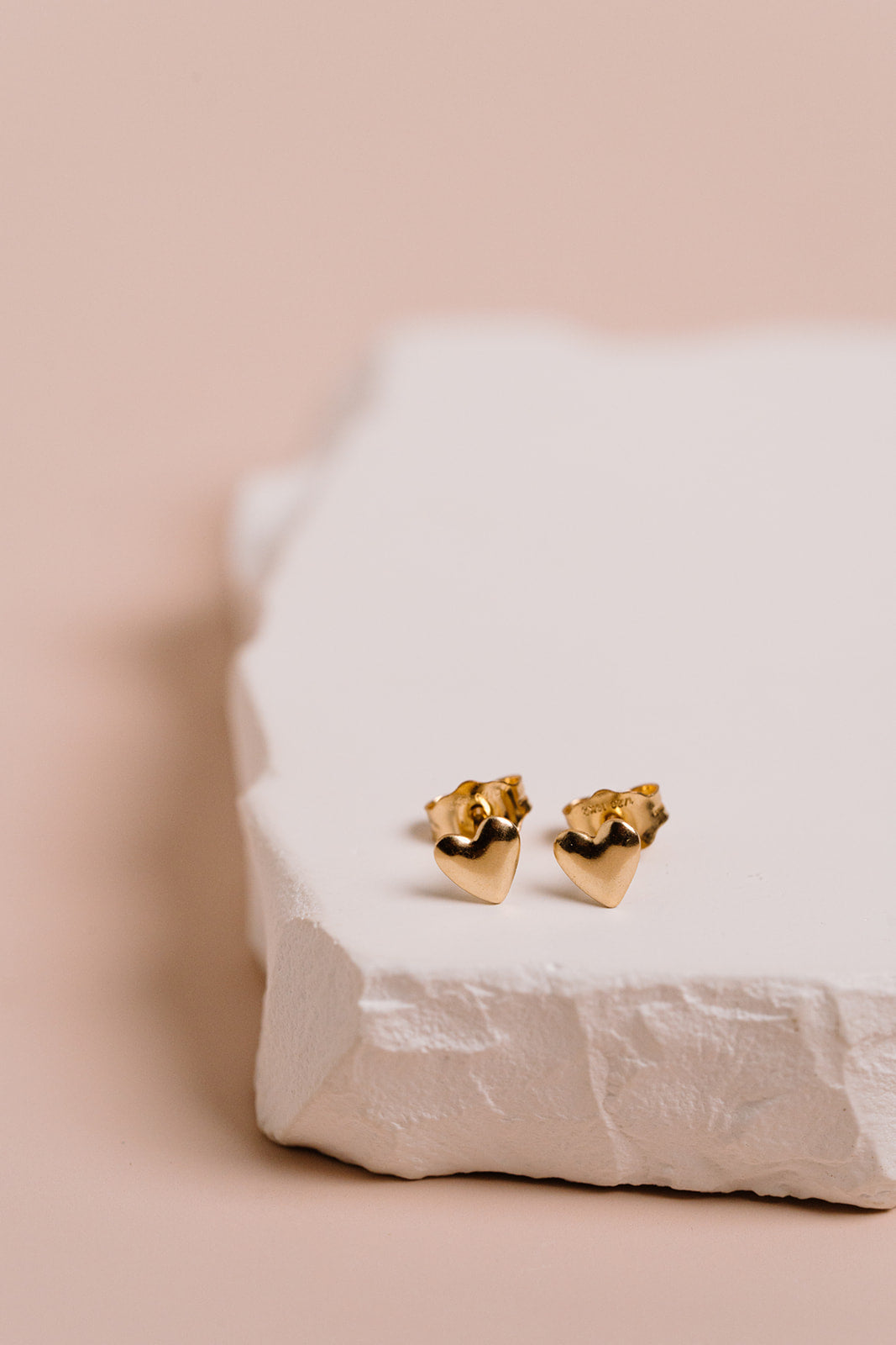 Tiny Heart Studs