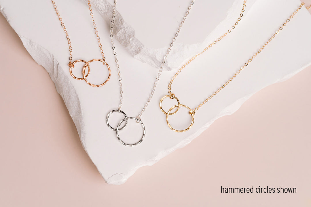 Linked Circles Necklace