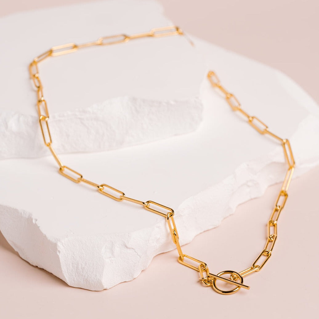 Chunky Paperclip Necklace