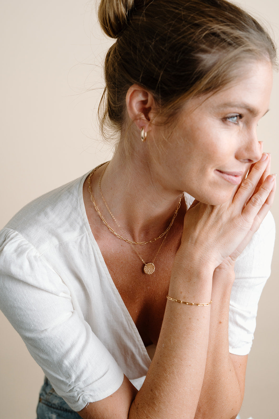 Chunky Paperclip Necklace
