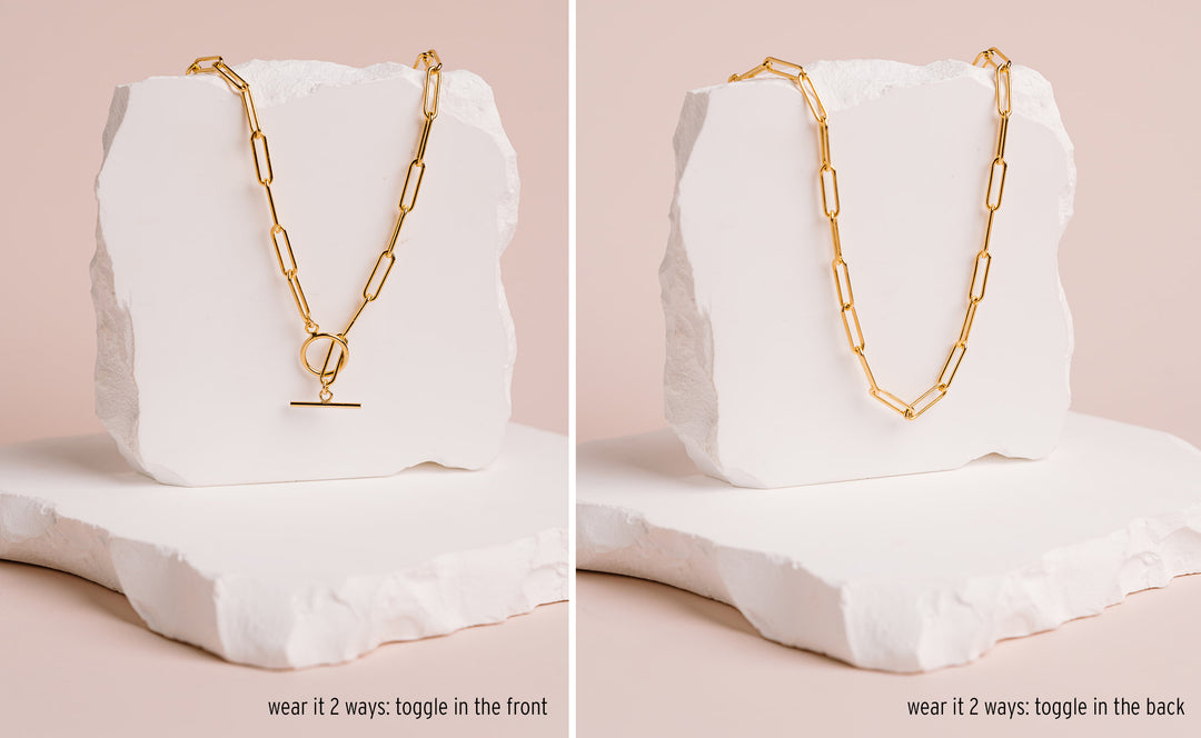 Chunky Paperclip Necklace
