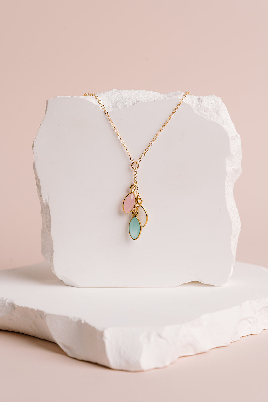 Cascade Birthstone Necklace