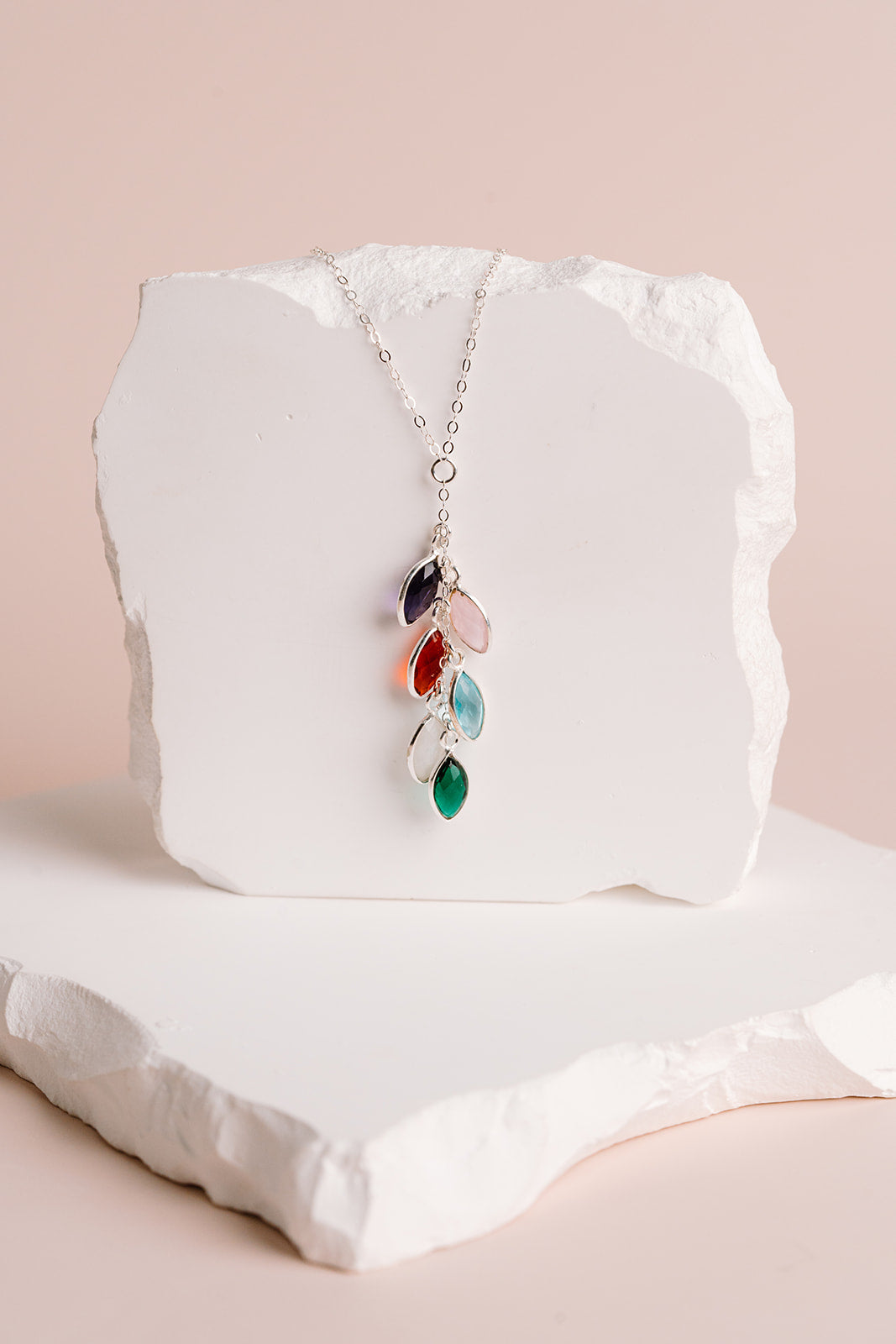 Cascade Birthstone Necklace