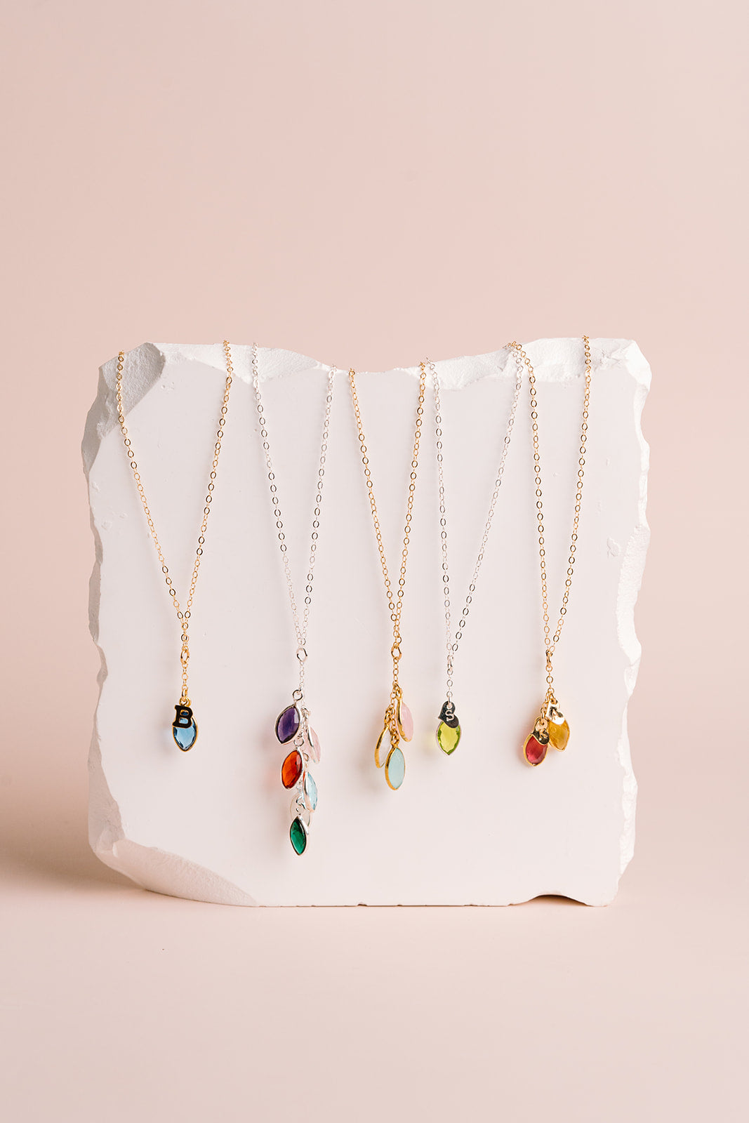 Cascade Birthstone Necklace