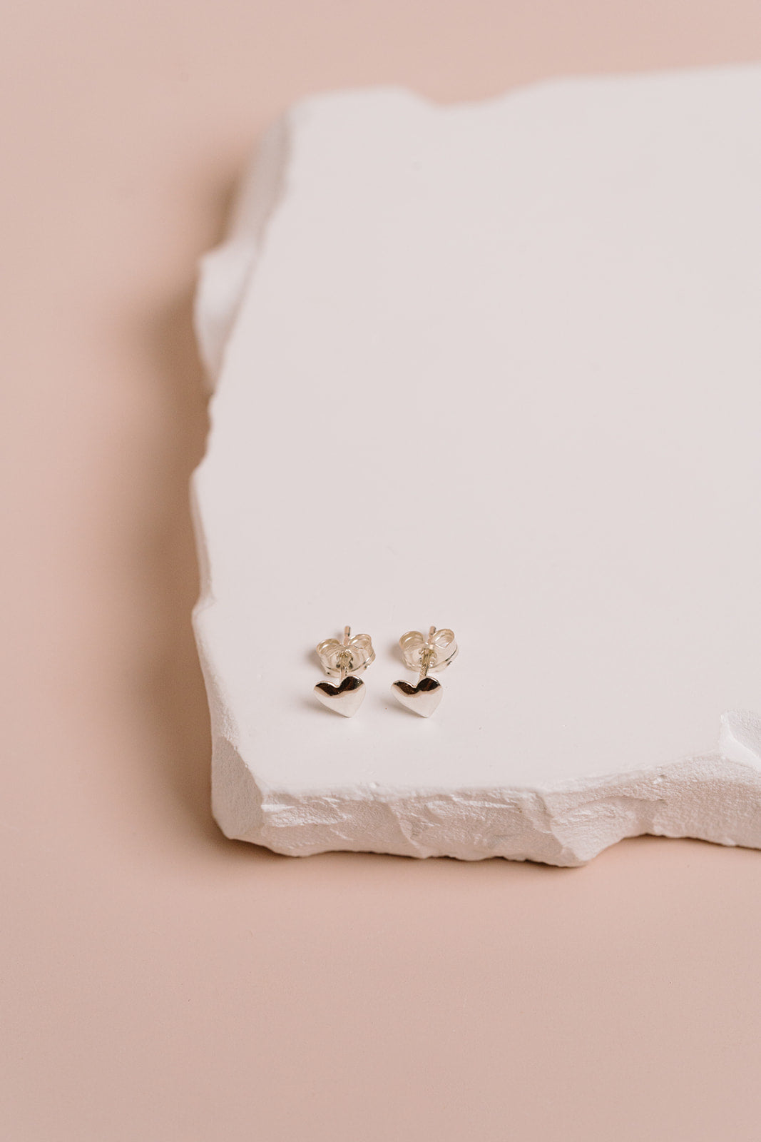 Tiny Heart Earrings