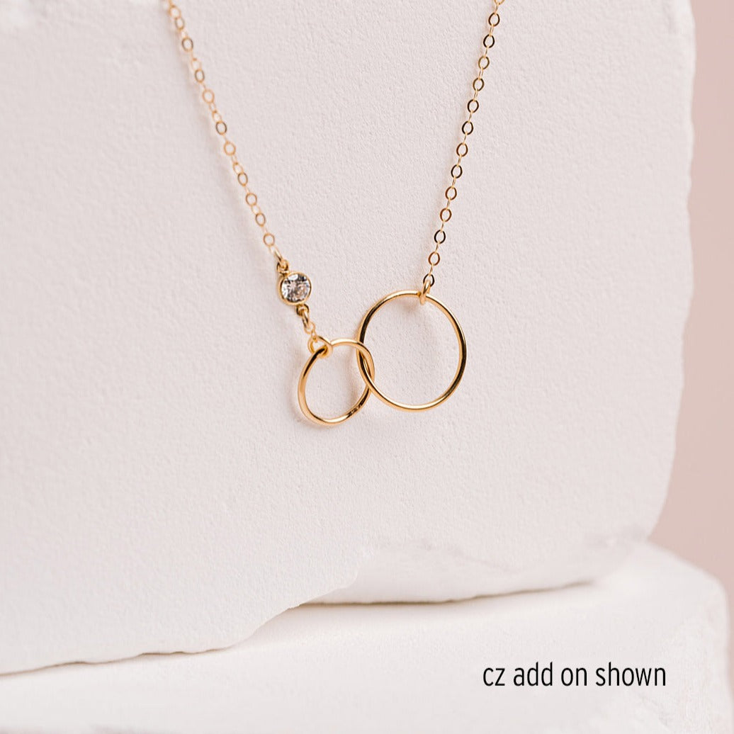 Linked Circles Necklace