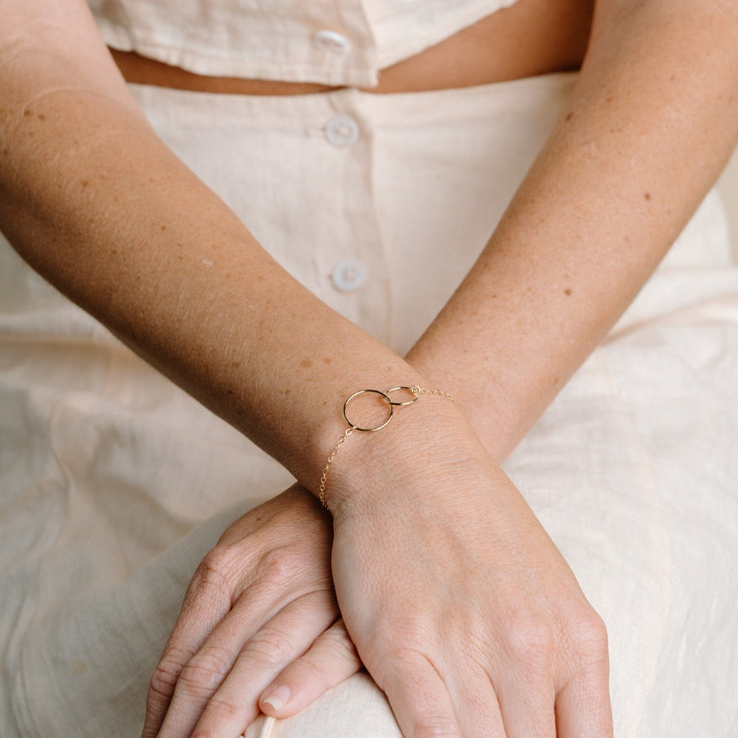 Linked Circles Bracelet