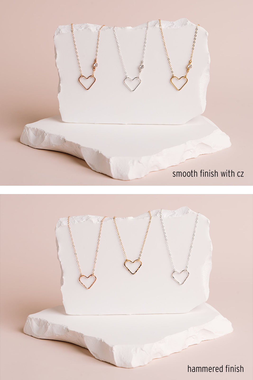 Floating Heart Necklace