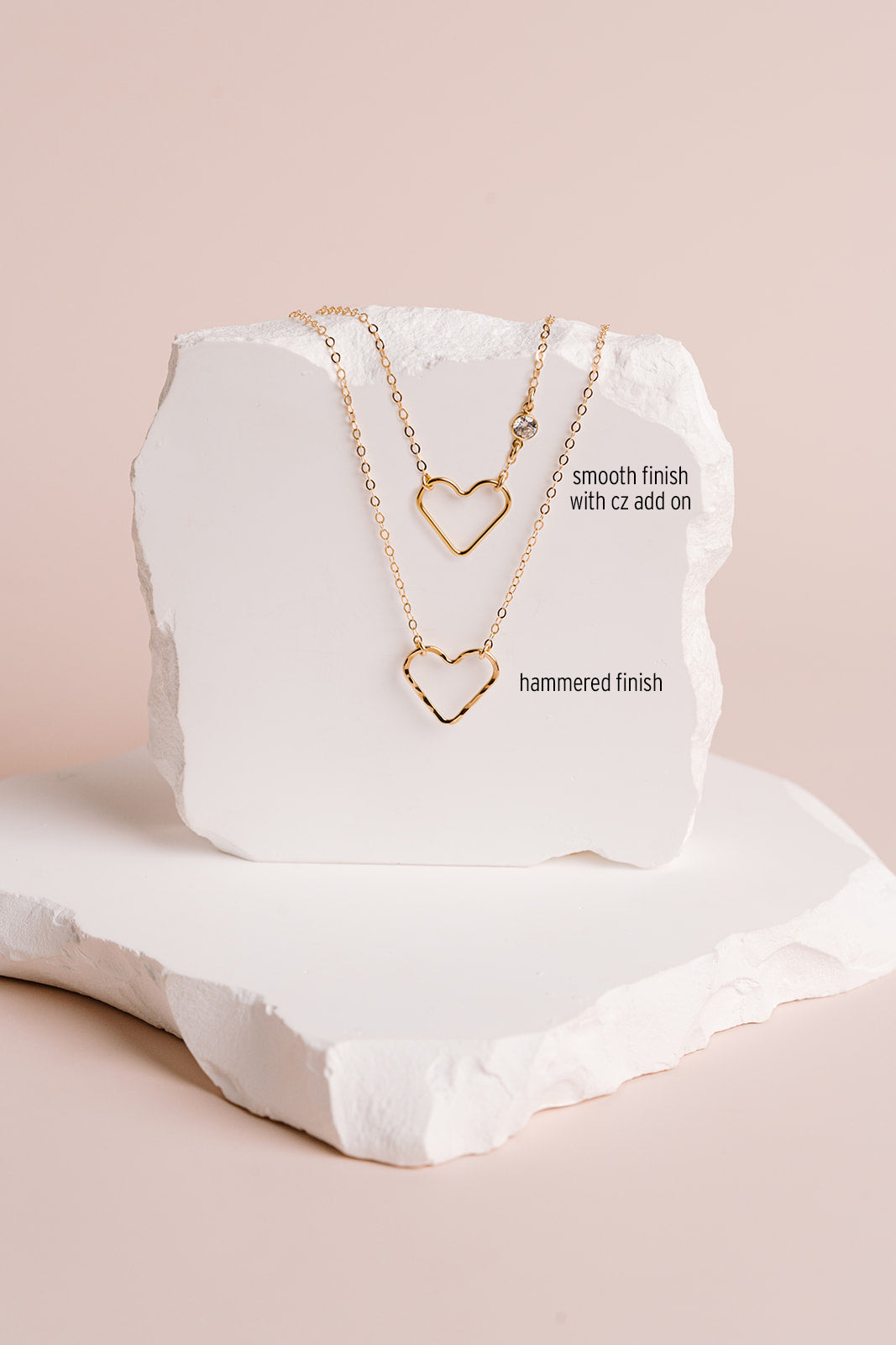 Floating Heart Necklace