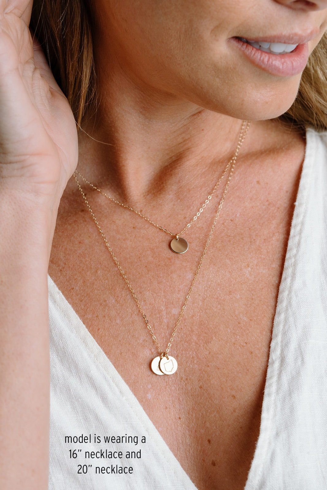 Personalized Disc Necklace