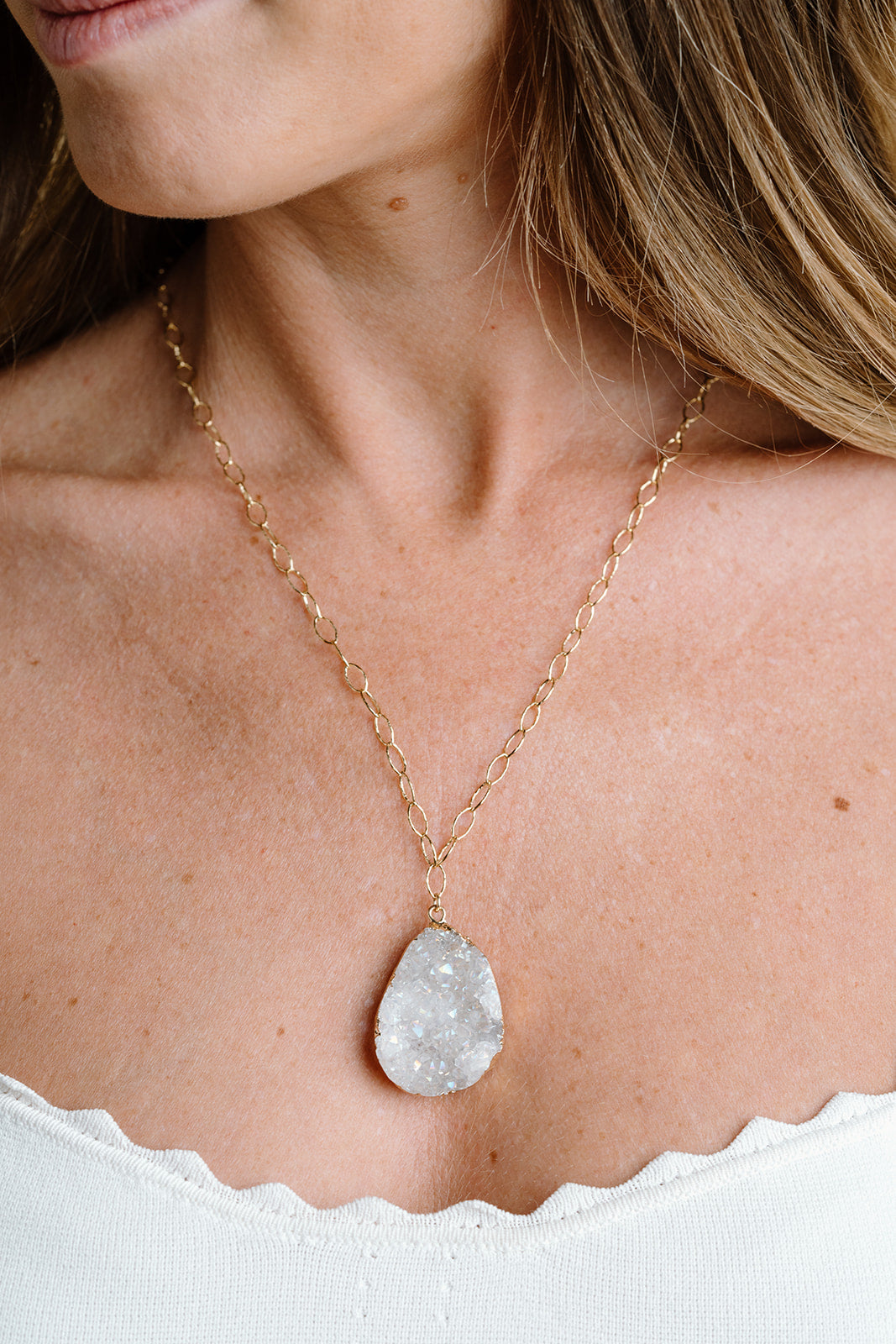 White Druzy