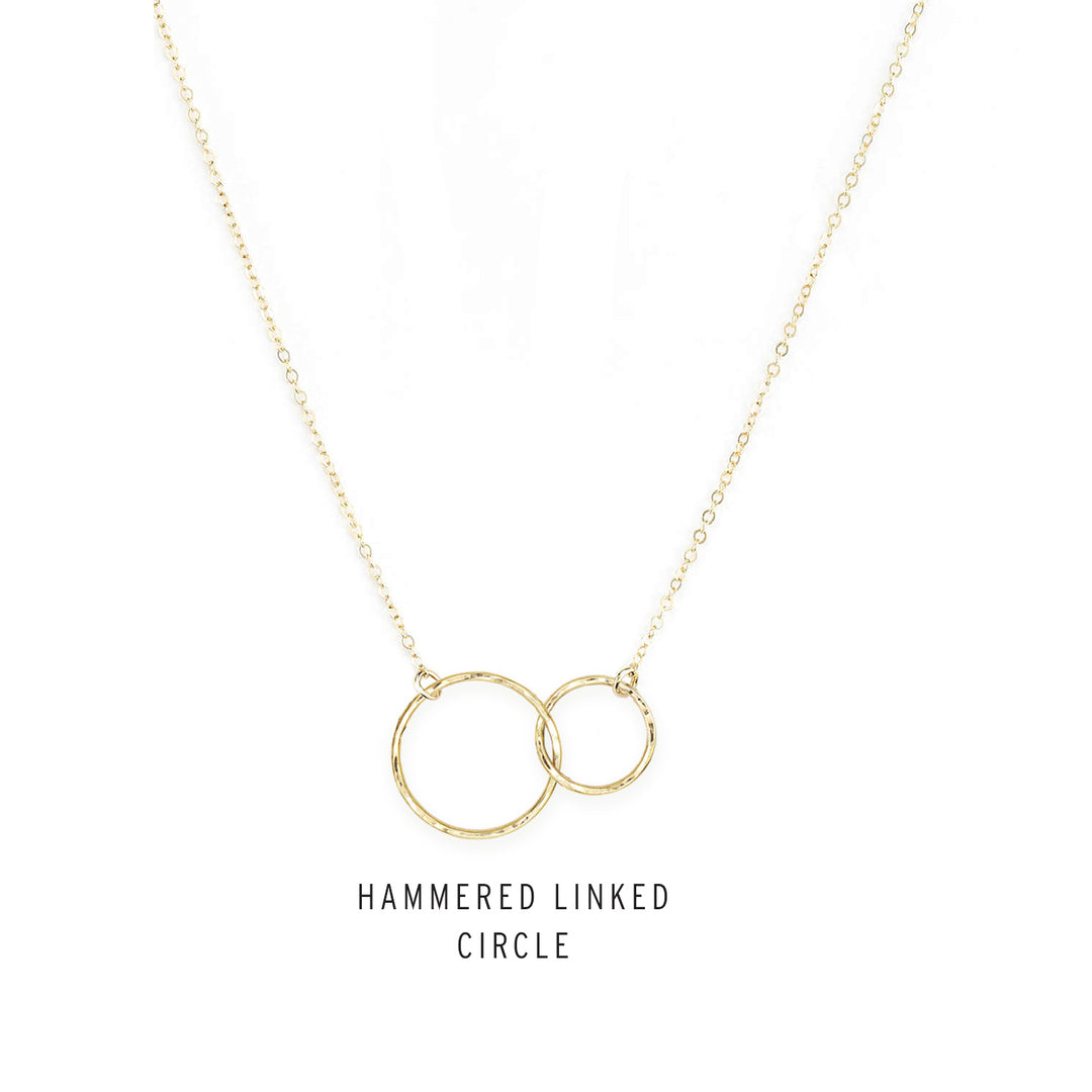 Breakup | Divorce <br> Linked Circles Necklace - Bella and Blush