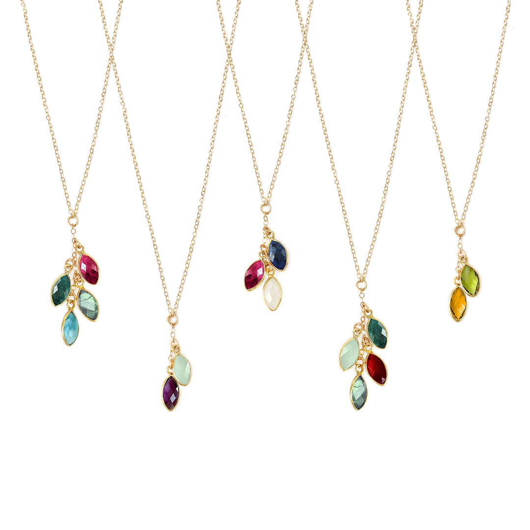 Cascade Birthstone Necklace